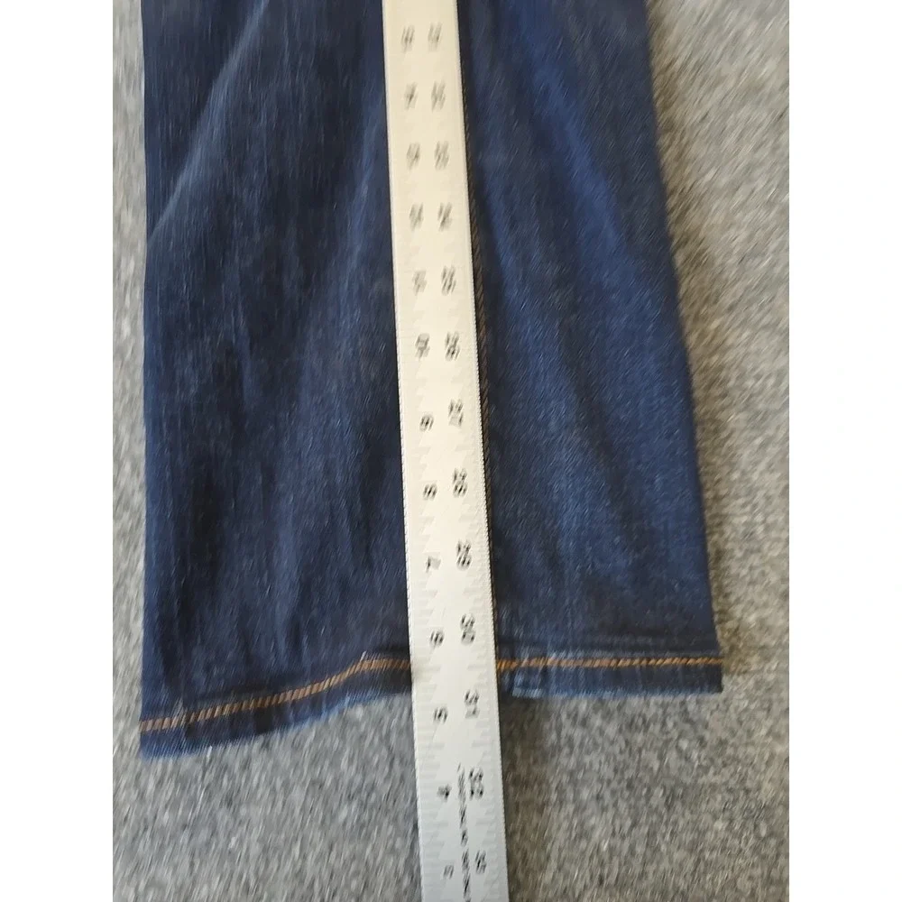 True Religion Jeans Mens 34x31 Ricky Relaxed Straight Blue Denim